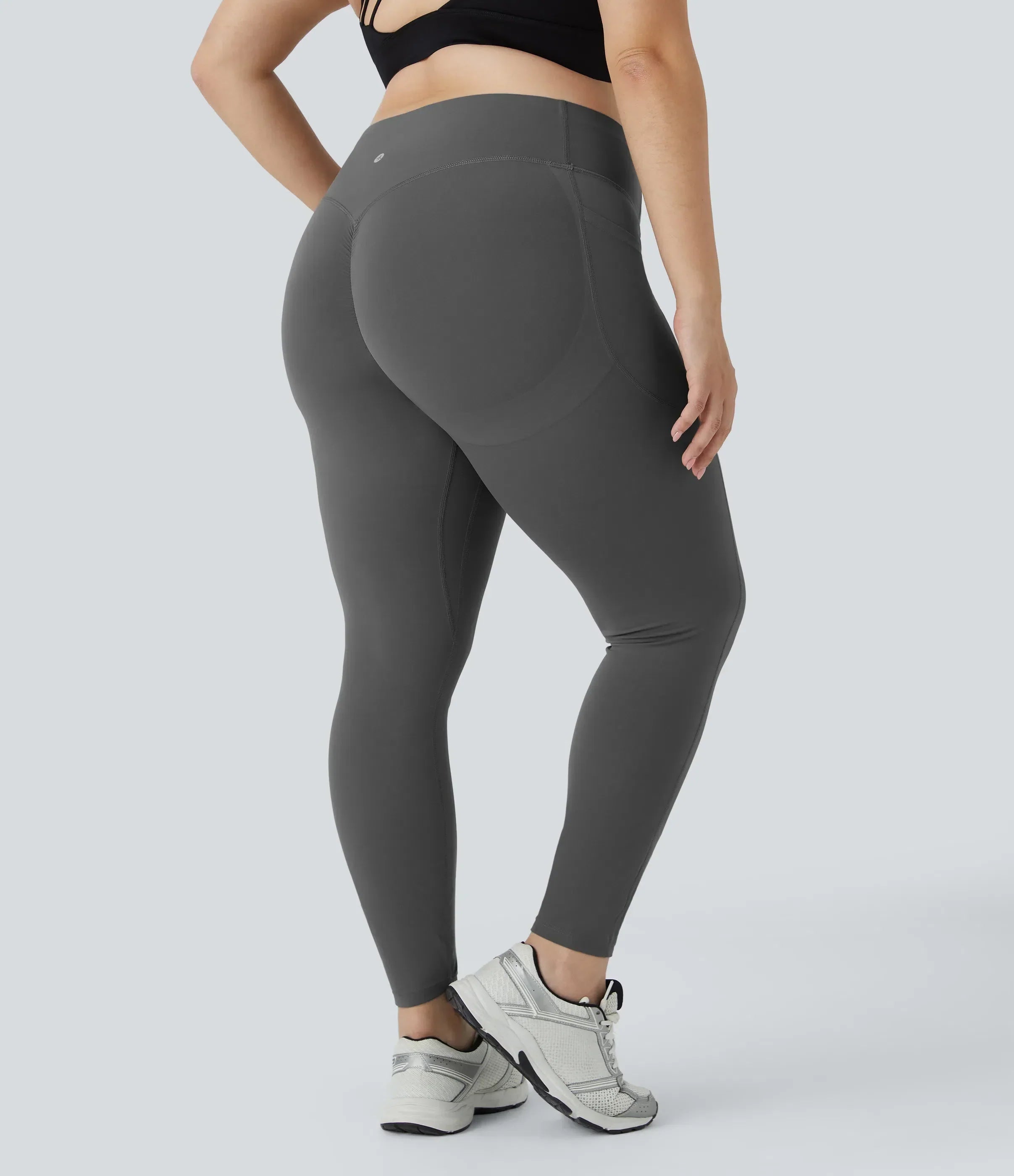 High Waisted Tummy Control Shaping Training Leggings Plus size 2.0