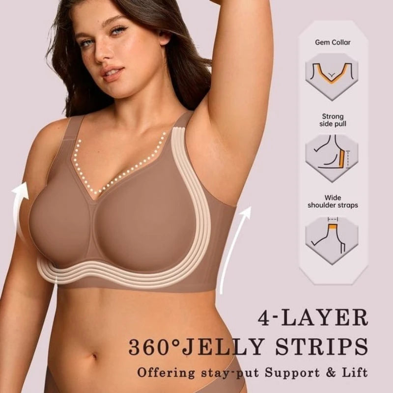 Thandisoftmuse™ Lifting Jelly Bra No Wires. No Pressure. Just All-Day Comfort.