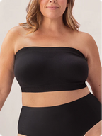 Thandibra® Shapermint Convertible Non-Slip Bandeau Seamless Wireless Strapless Bra