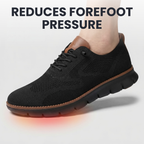 Ultra Comfy - Healthy and Supportive Walking Shoes (Black Sole Edition)