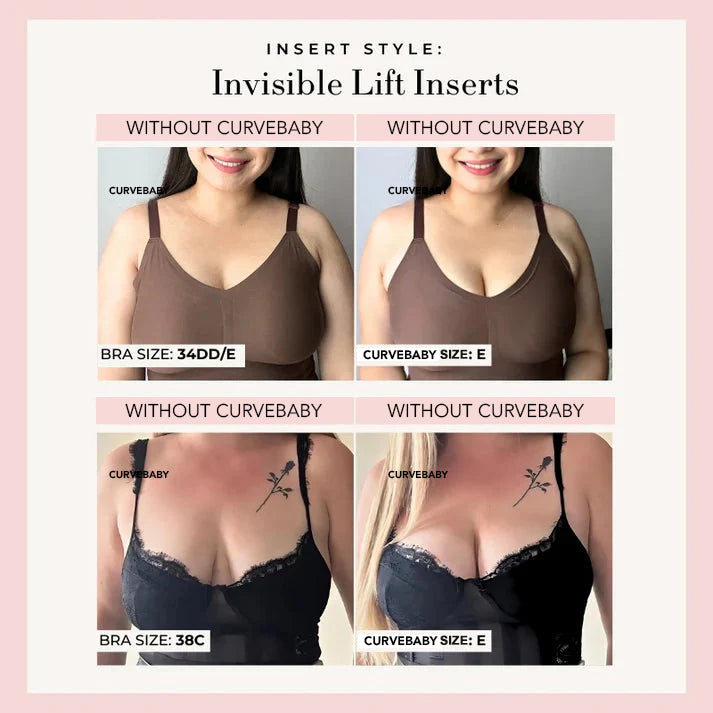 Curvebaby Double-Sided Adhesive Invisible Lift Inserts（2.0）