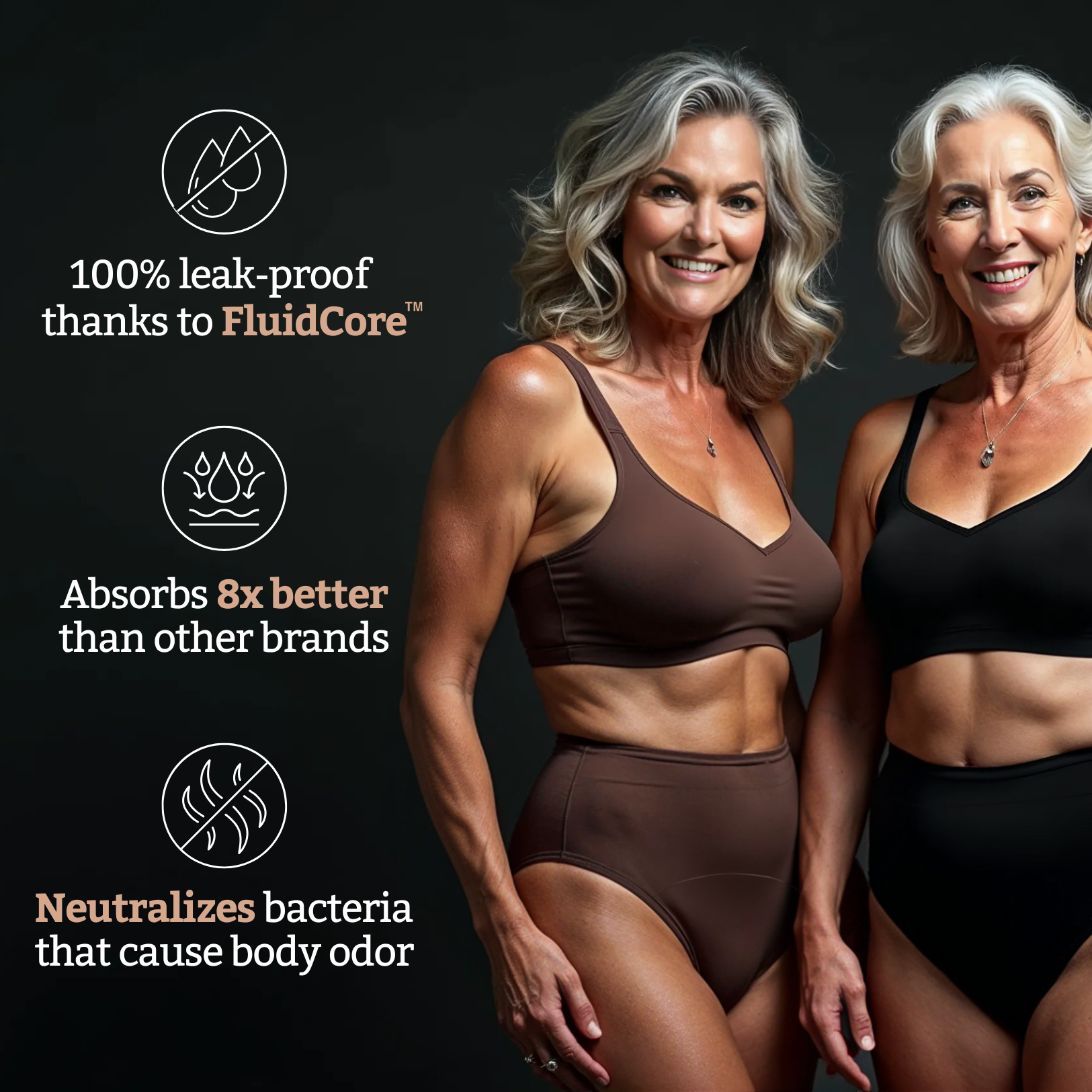 Vera's Signature Leakproof Underwear (Golden Sand)