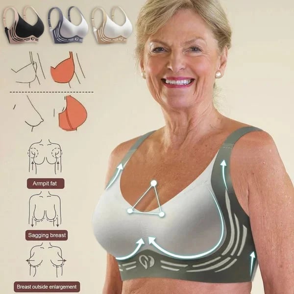 Thandisoft™ Anti-Sagging Support Shockproof Sports Fixed Cup Bra For Women