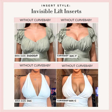 Curvebaby Double-Sided Adhesive Invisible Lift Inserts（2.0）
