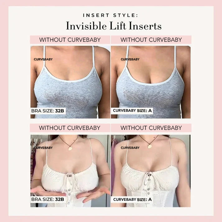 Curvebaby Double-Sided Adhesive Invisible Lift Inserts（2.0）