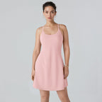 The Ultimate Tummy Control Backless Active Dress