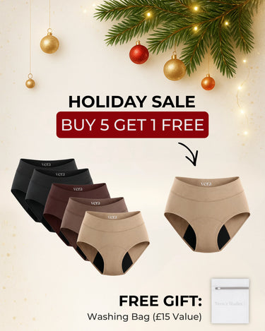 Vera's Signature Leakproof Underwear (5-Pack)