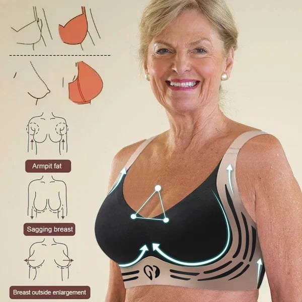 Thandisoft™ Anti-Sagging Support Shockproof Sports Fixed Cup Bra For Women