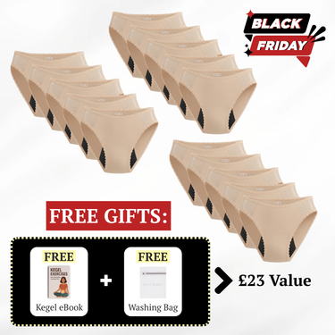 Vera's Elegant Leakproof Briefs (15-Pack)