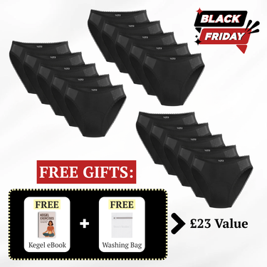 Vera's Elegant Leakproof Briefs (15-Pack)