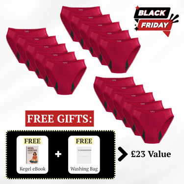 Vera's Elegant Leakproof Briefs (15-Pack)