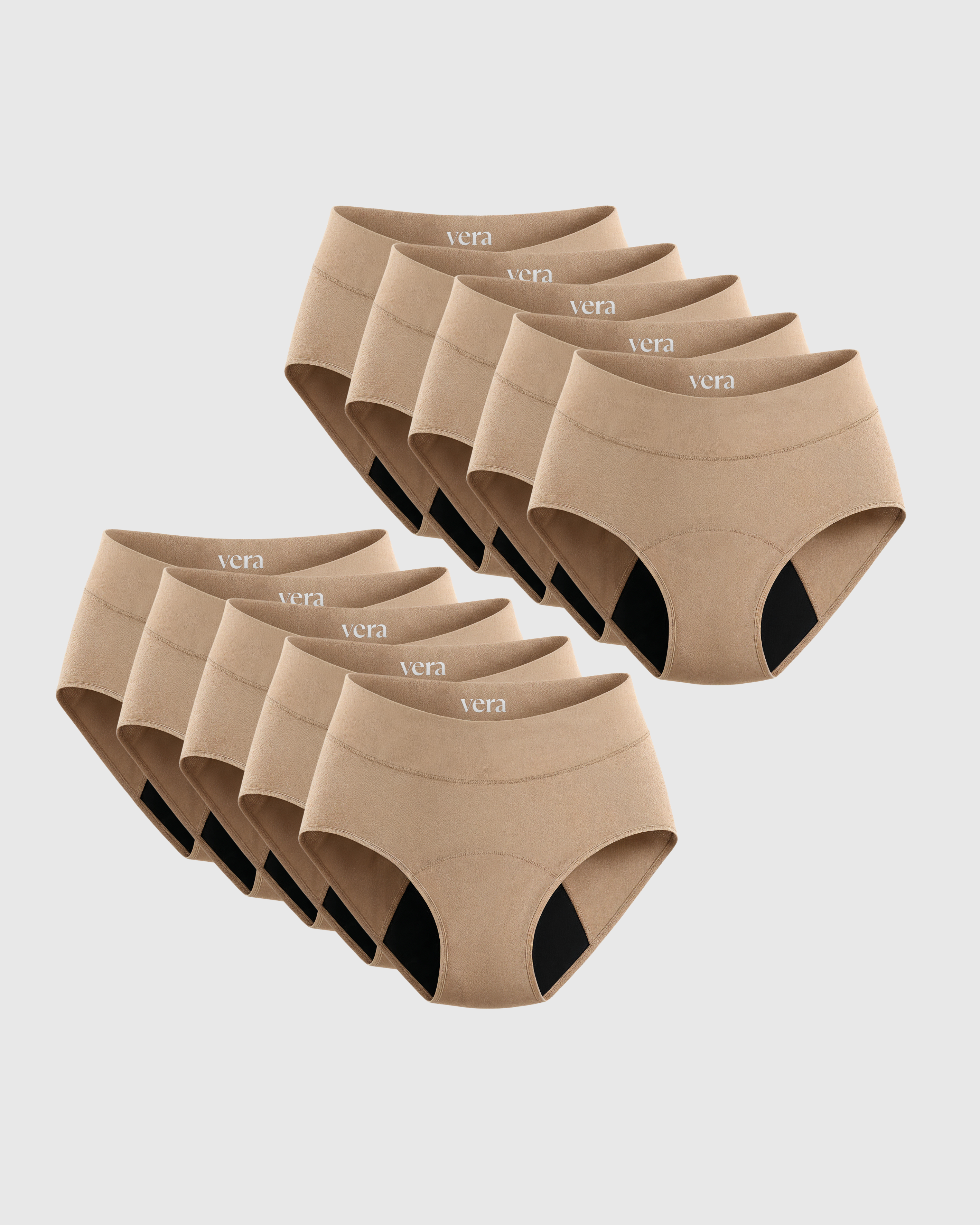 Vera's Signature Leakproof Underwear (10-Pack)