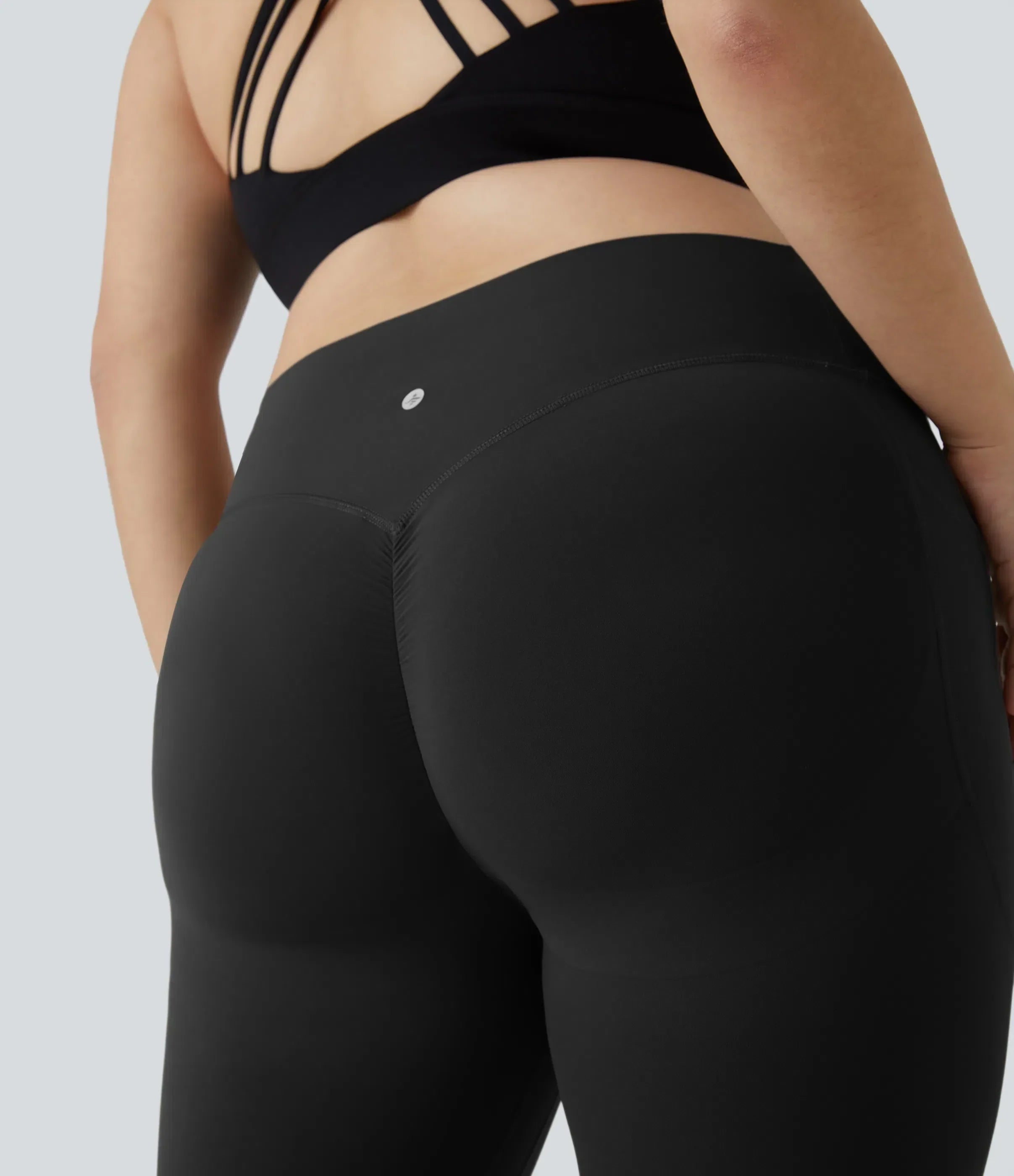 High Waisted Tummy Control Shaping Training Leggings Plus size 2.0