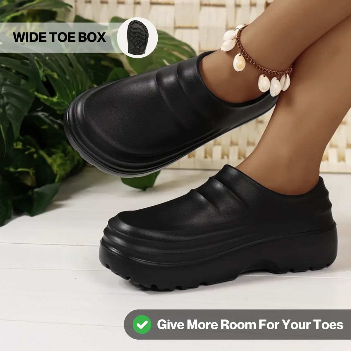 Kelva | Healthy & Non-Slip Comfort Clogs