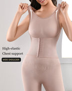 2 in 1 Seamless Double Tummy Control Mid Length Bodysuit
