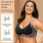 Thandisoft™ Anti-Sagging Support Shockproof Sports Fixed Cup Bra For Women