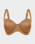 Comfort Push Up Unlined Bra with Removable Straps