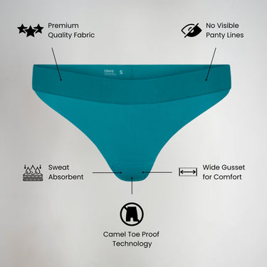 Thandi™ Olora Invisible Camel Toe Thong Low Rise