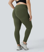 High Waisted Tummy Control Shaping Training Leggings Plus size 2.0