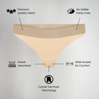 Thandi™ Olora Invisible Camel Toe Thong Low Rise