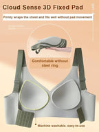 Thandisoft™ Anti-Sagging Support Shockproof Sports Fixed Cup Bra For Women