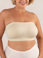 Thandibra® Shapermint Convertible Non-Slip Bandeau Seamless Wireless Strapless Bra