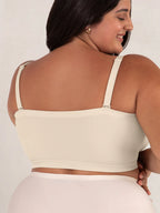 Thandibra® Shapermint Convertible Non-Slip Bandeau Seamless Wireless Strapless Bra