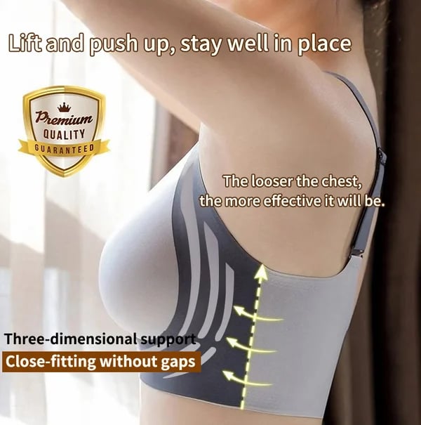 Thandisoft™ Anti-Sagging Support Shockproof Sports Fixed Cup Bra For Women