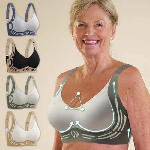 Thandisoft™ Anti-Sagging Support Shockproof Sports Fixed Cup Bra For Women