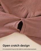 2 in 1 Seamless Double Tummy Control Mid Length Bodysuit