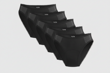 Vera's Elegant Leakproof Briefs (5-Pack)