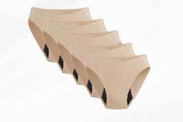 Vera's Elegant Leakproof Briefs (5-Pack)