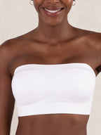 Thandibra® Shapermint Convertible Non-Slip Bandeau Seamless Wireless Strapless Bra