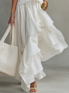 Lightweight Layered Skirt Set
