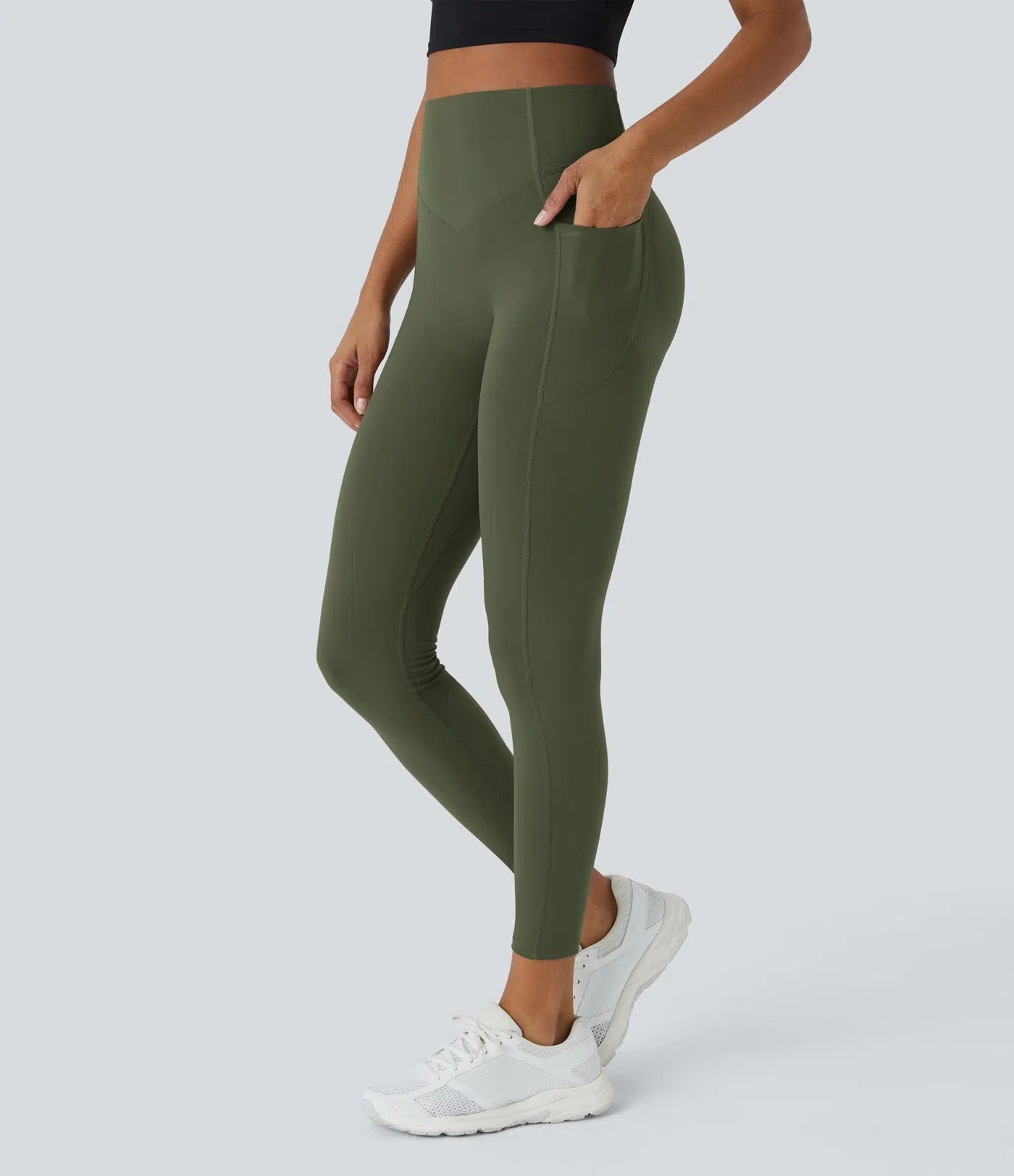 Thandibra High Waisted Tummy Control Shaping Training Leggings