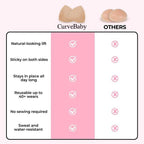 Curvebaby Double-Sided Adhesive Invisible Lift Inserts（2.0）