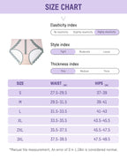 Elegant Antibacterial Mulberry Silk Mid-Waist Lace Panel Panties (3 Pack)