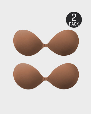 Front Closure Adhesive Invisible Push-Up Bra(2 Pairs)