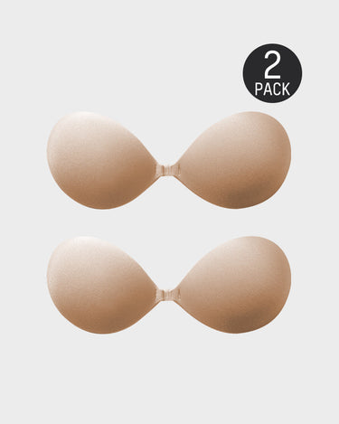 Front Closure Adhesive Invisible Push-Up Bra(2 Pairs)