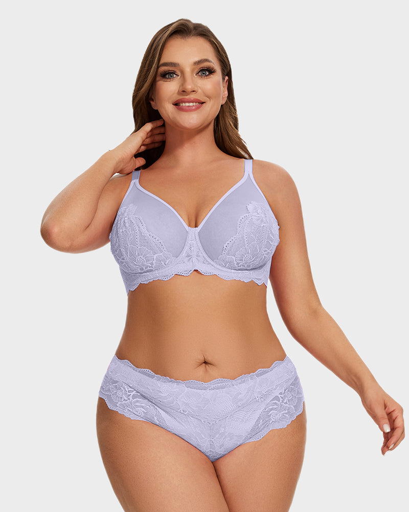 Full Coverage Lace Minimizer Bra