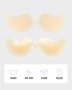 Mango Cup Ultra-Thin Silicone Adhesive Bra (2 Pairs)