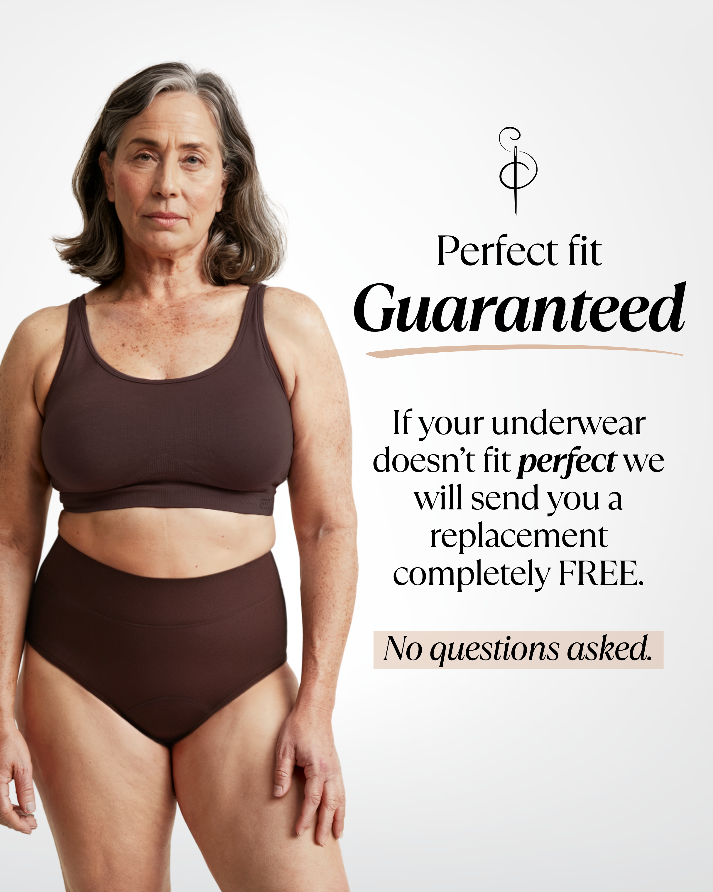 Vera's Signature Leakproof Underwear (Mocha Luxe)