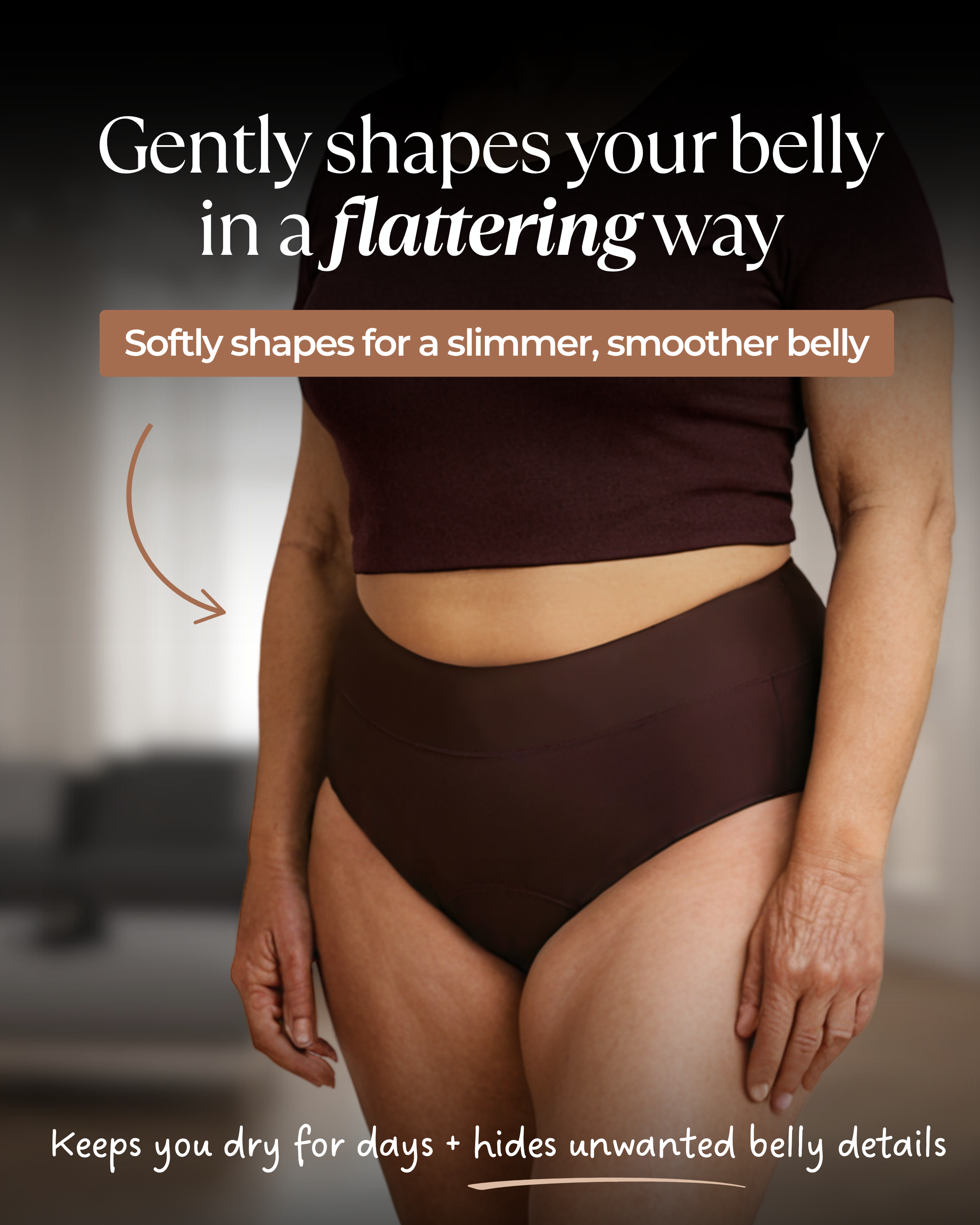 Vera’s Seamless Leakproof Thong