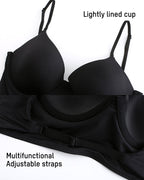 Seamless Deep V Backless Bra