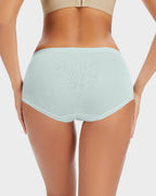 Seamless Modal Mid-Rise Antibacterial Panties (4 Pack)