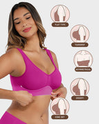 Seamless Comfort Workout Sports Bra