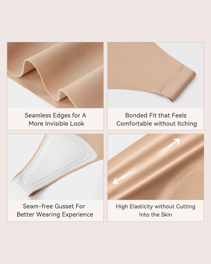 Seamless Camel Toe Cover Thongs (5 PACK)