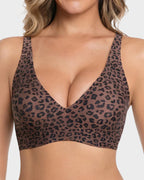 Thandibra™ Seamless Deep V Push-Up Wireless Bra No Underwire No Wires. No Pressure. Just All-Day Comfort.