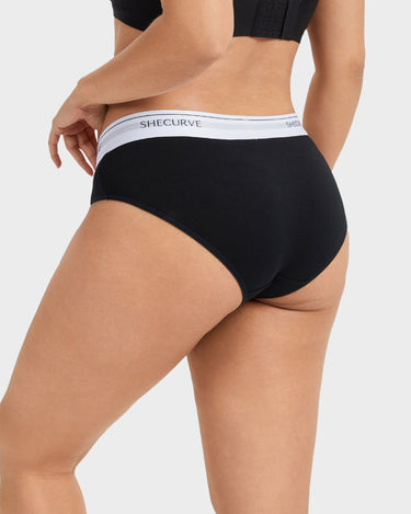 Soft Cotton Logo Waist Low-Rise Briefs (6 Pack)