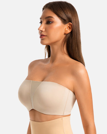 Strapless Anti-Slip Full Coverage Bandeau Bra